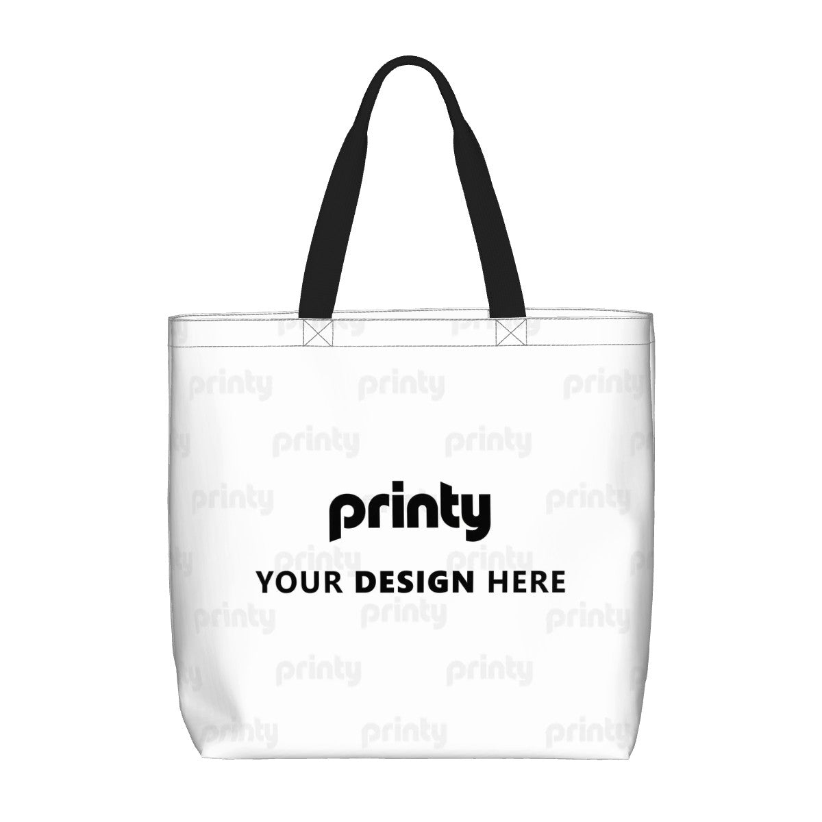 Custom Large Capacity One Shoulder Tote Bag With Zipper