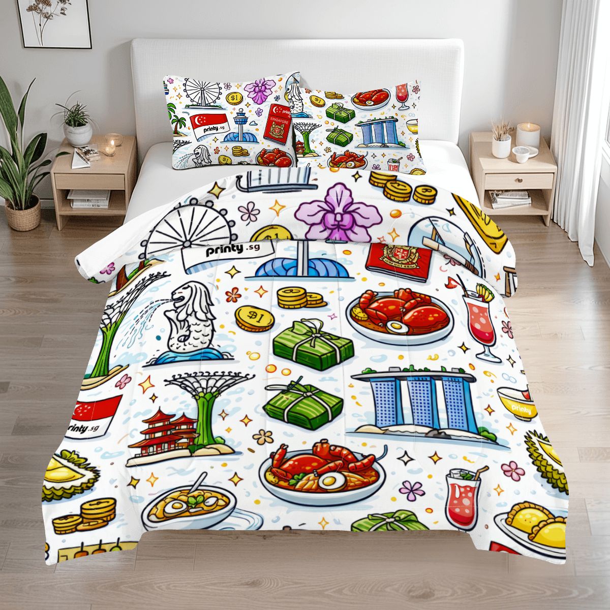 Custom Queen Comforter Set