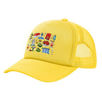 Custom Mesh Baseball Cap (Area Pattern)