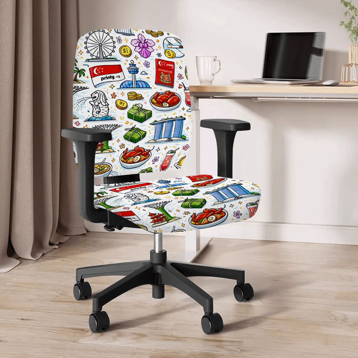 Custom Office Chair Cover