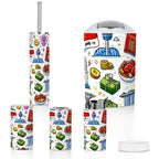 Custom Bathroom Accessories Set 5 pcs