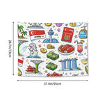Custom Small Horizontal Lightweight Wall Tapestry for Bedroom