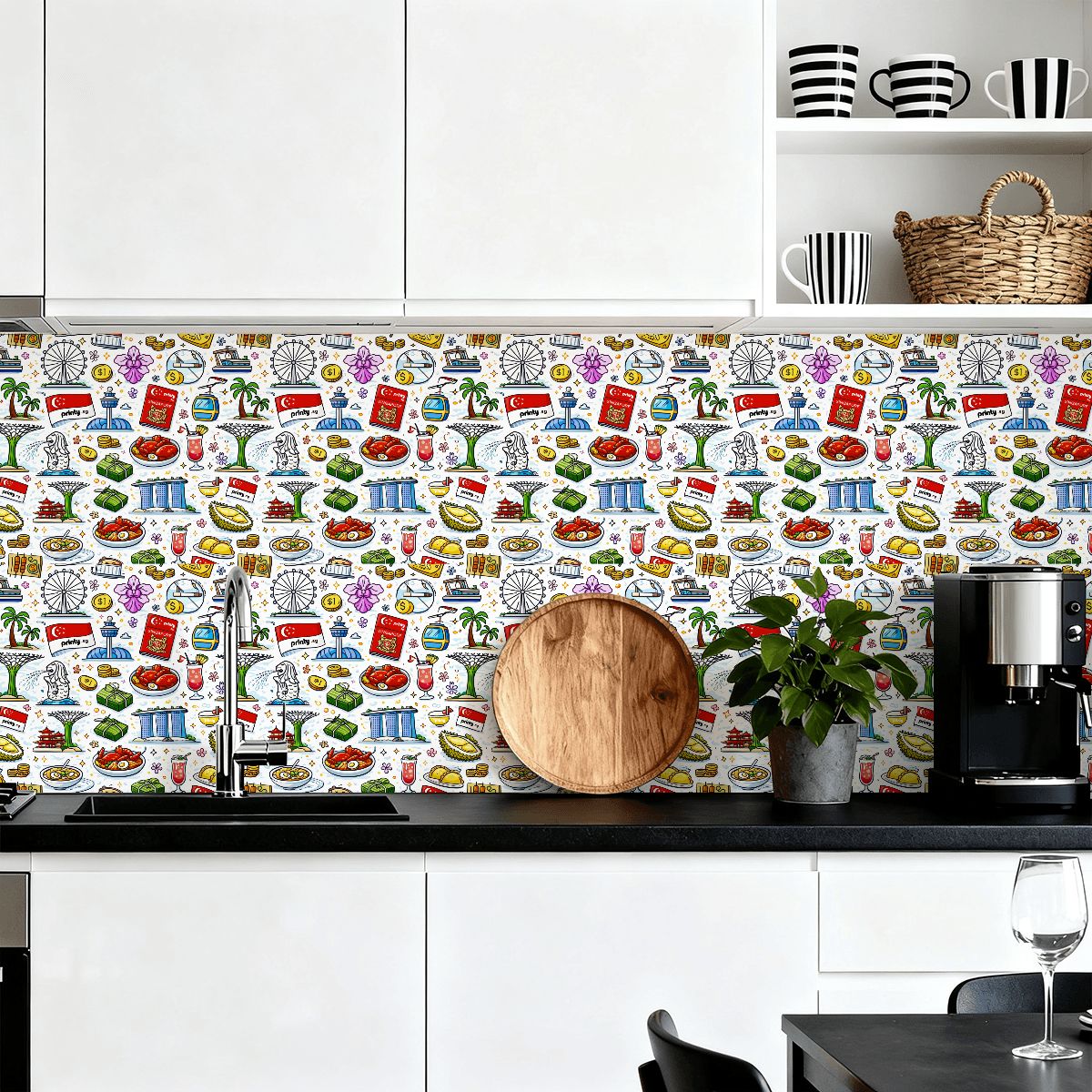 Custom 12-Piece Wall Panel