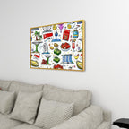 Custom Frameable Canvas Prints Wall Art (Horizontal)