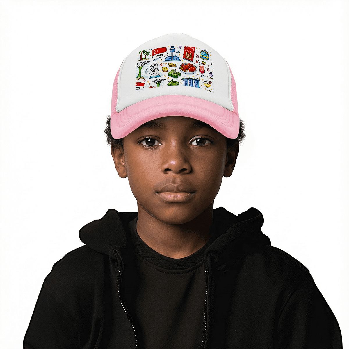 Custom Kids Mesh Baseball Cap