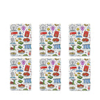 Custom Rectangle Car Air Freshener Cards 6 Pieces