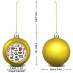 Custom Christmas Ball Ornaments