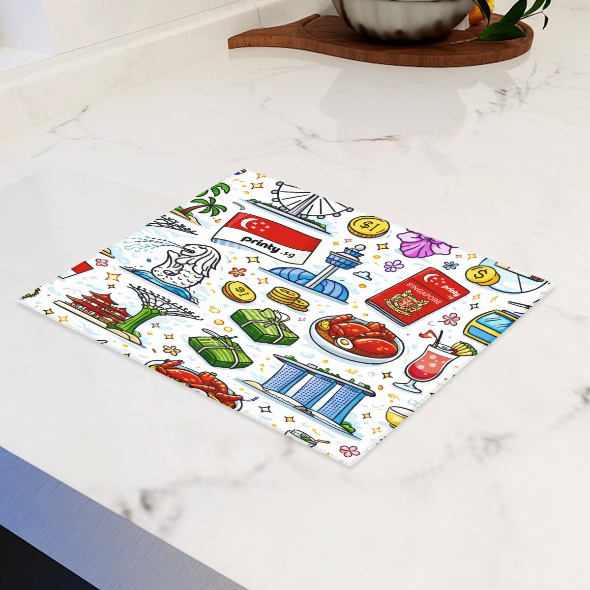 Custom Small Dish Drying Mat