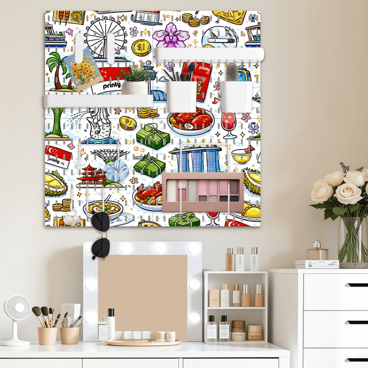 Custom 4 PCS Pegboard Kit