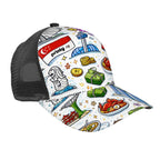 Custom Mesh Baseball Cap (Full Pattern)