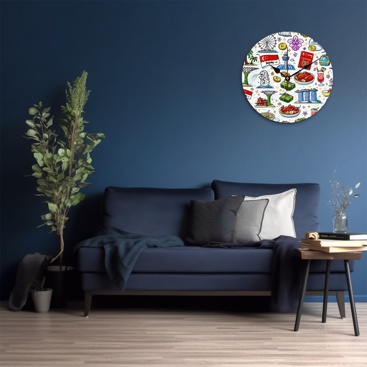 Custom Wooden Wall Clock