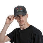Custom Unisex Washed Denim Baseball Cap