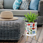 Custom Flower Pot with Legs