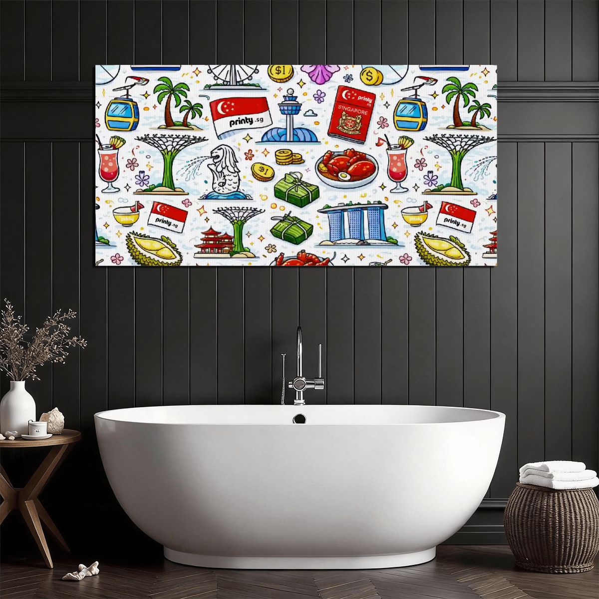 Custom Canvas Prints Wall Art (2:1)