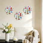 Custom Hexagon Sound Absorbing Panels 3 Pieces
