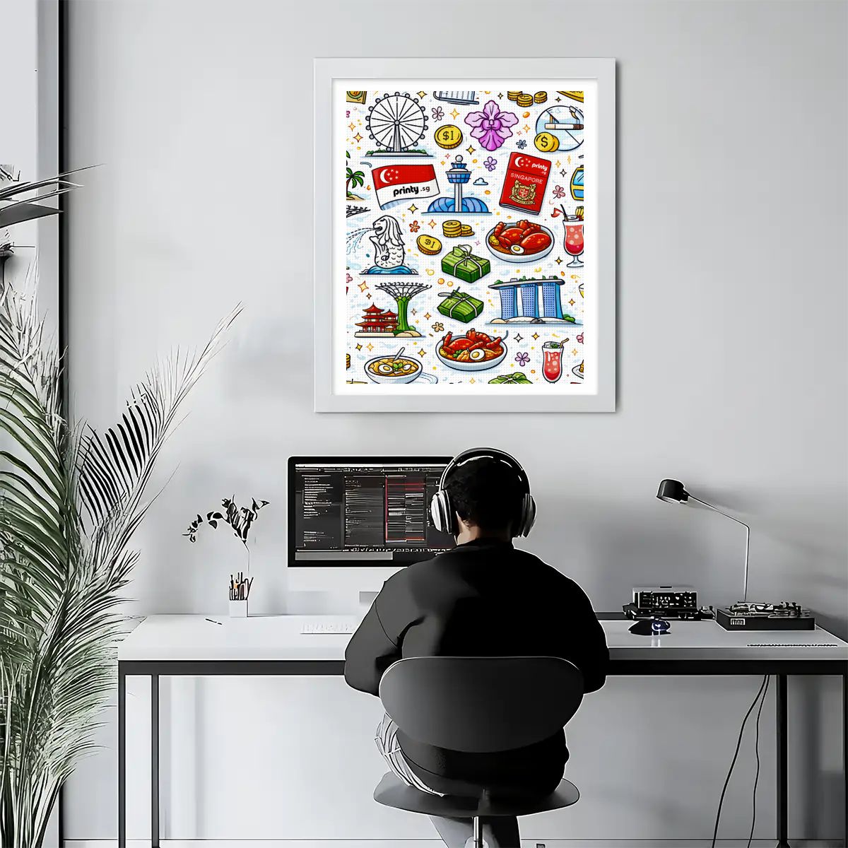 Custom DIY Diamond Painting no Frame (4:5)