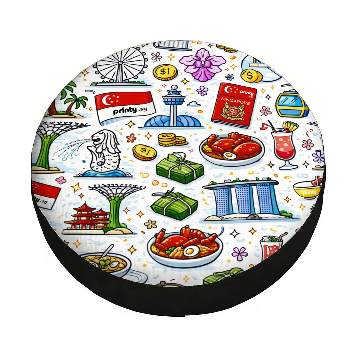 Custom Universal Spare Tire Cover