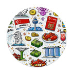 Custom Round Mouse Pad 7.9"