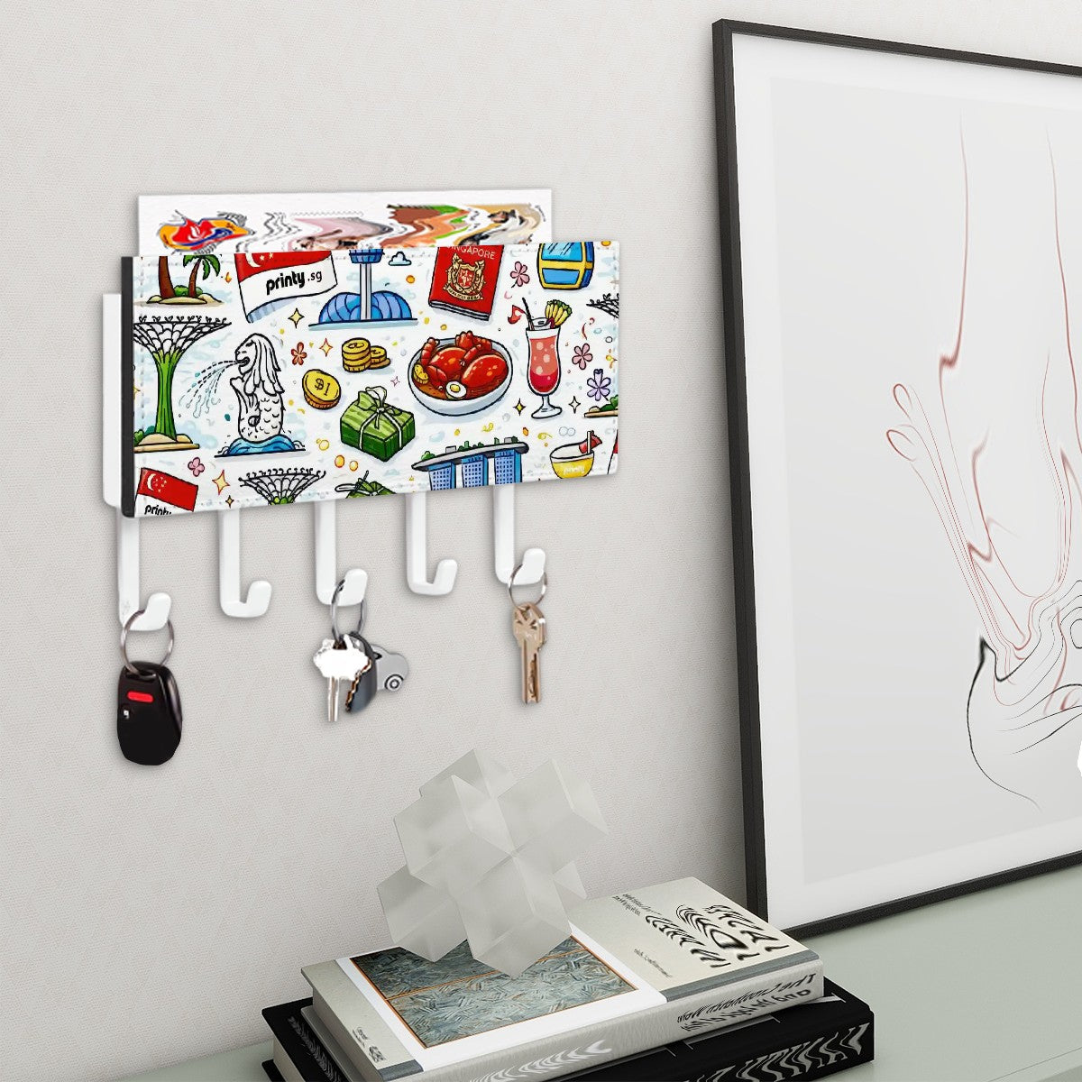 Custom Key Holder Wall Mount