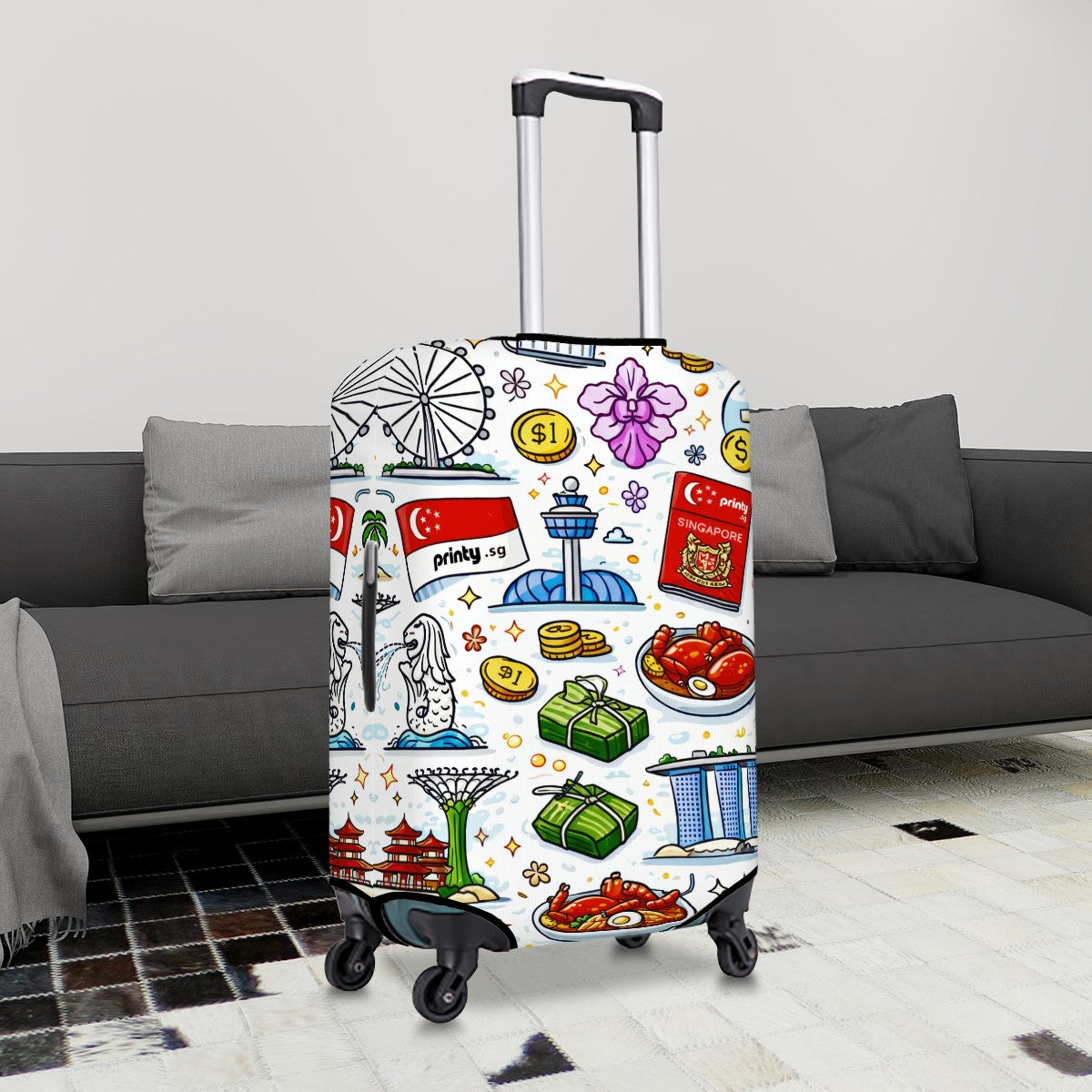 Custom Lightweight Luggage Cover