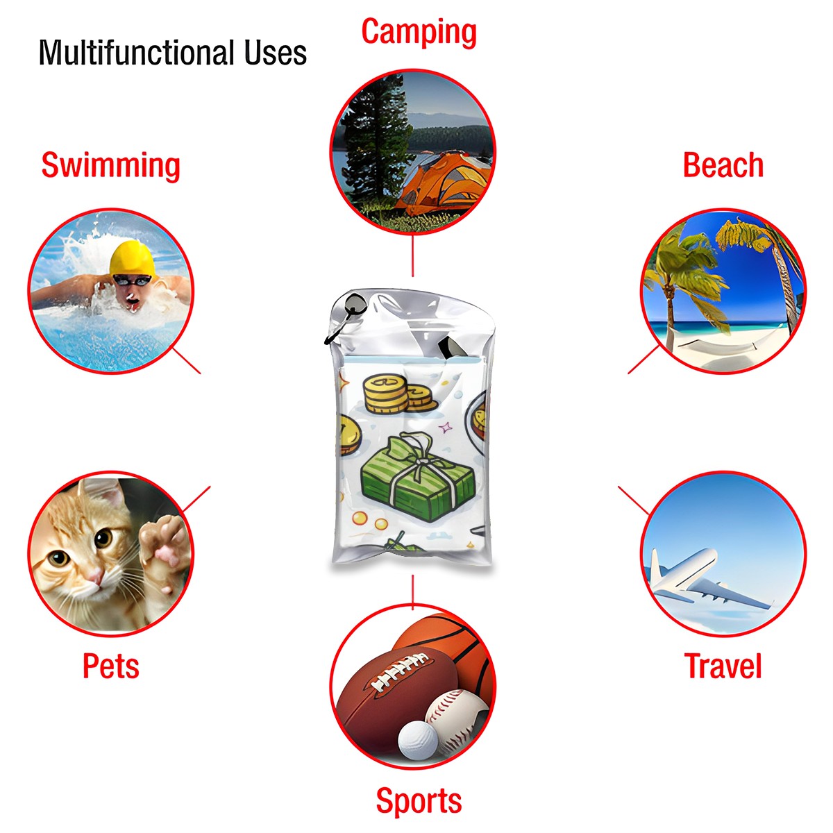 Custom Vertical Microfiber Towel