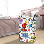 Custom Circular Laundry Basket