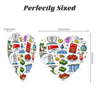 Custom Heart Shape Acrylic Fridge Magnets