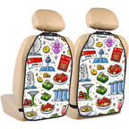 Custom Anti-kick Storage Mat For Car Seats 2pcs