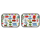 Custom Rear Car Floor Mats 2 pcs
