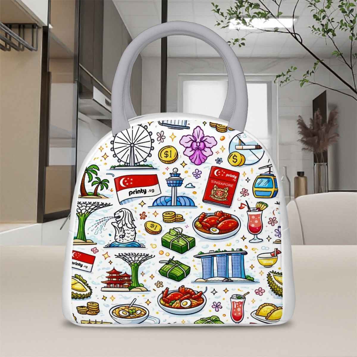 Custom Large Insulated Lunch Bag