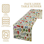 Custom Linen Table Runner