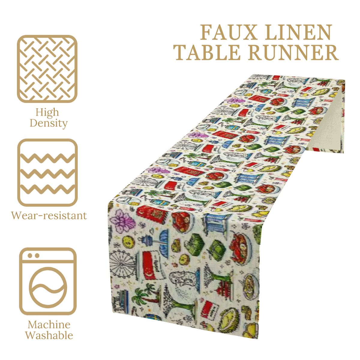 Custom Linen Table Runner