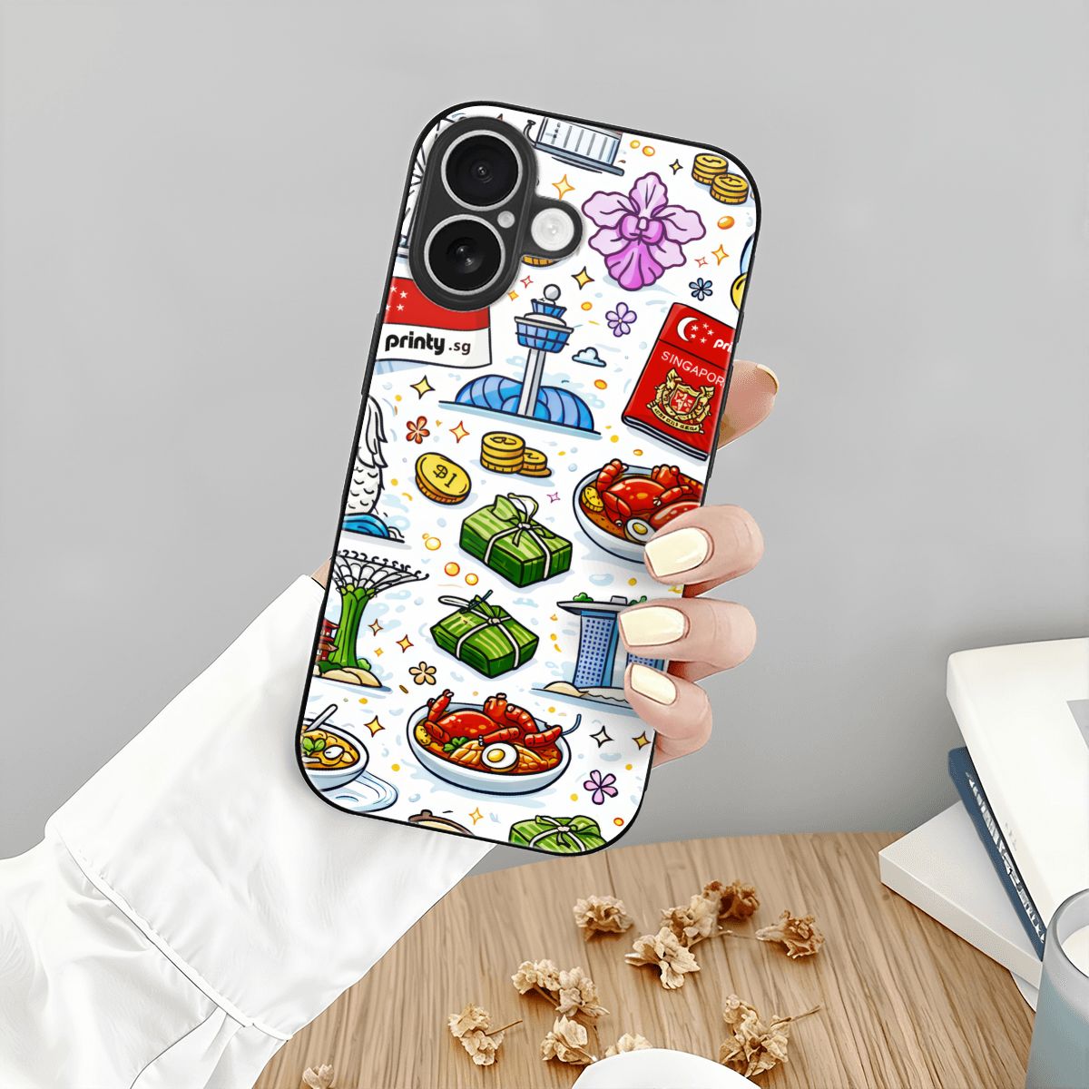 Custom iPhone 17 Glass Phone Case