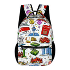 Custom Large Twill Cloth Backpack