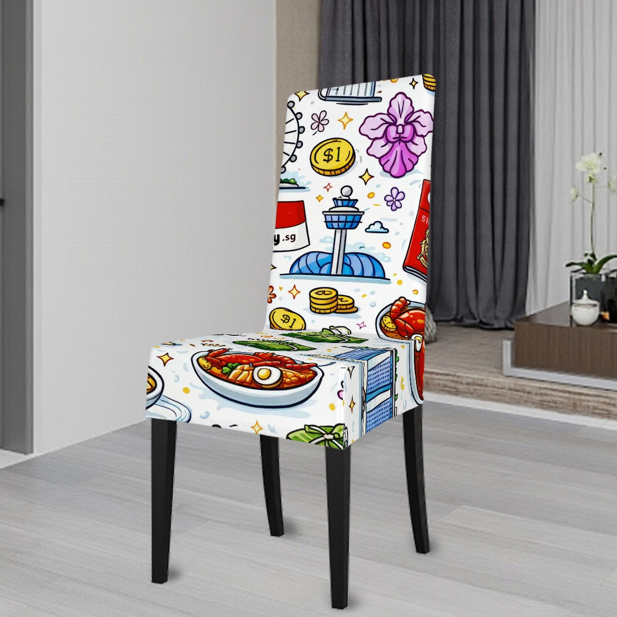 Custom Dining Chair Cover