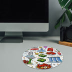 Custom Round Mouse Pad 7.9"