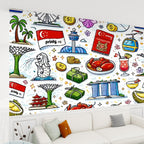 Custom Peel and Stick Wallpaper Removable