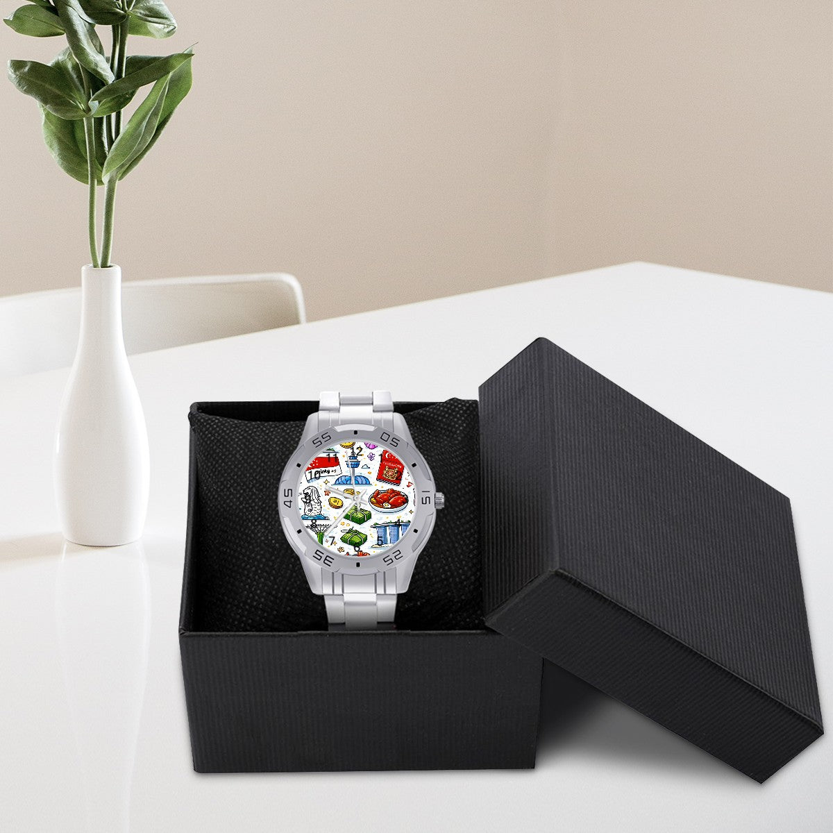 Custom Business Stainless Steel Watch