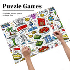 Custom Wooden Jigsaw Puzzles 500 pcs (Horizontal)
