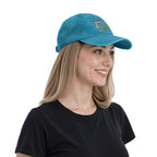 Custom Unisex Washed Denim Baseball Cap
