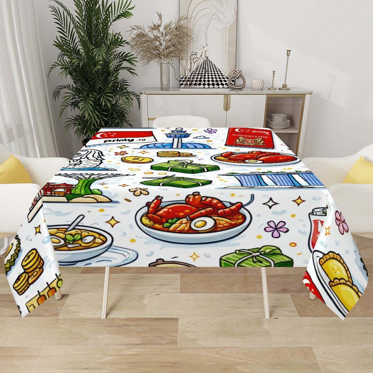 Custom Square Table Cloth Home Decor