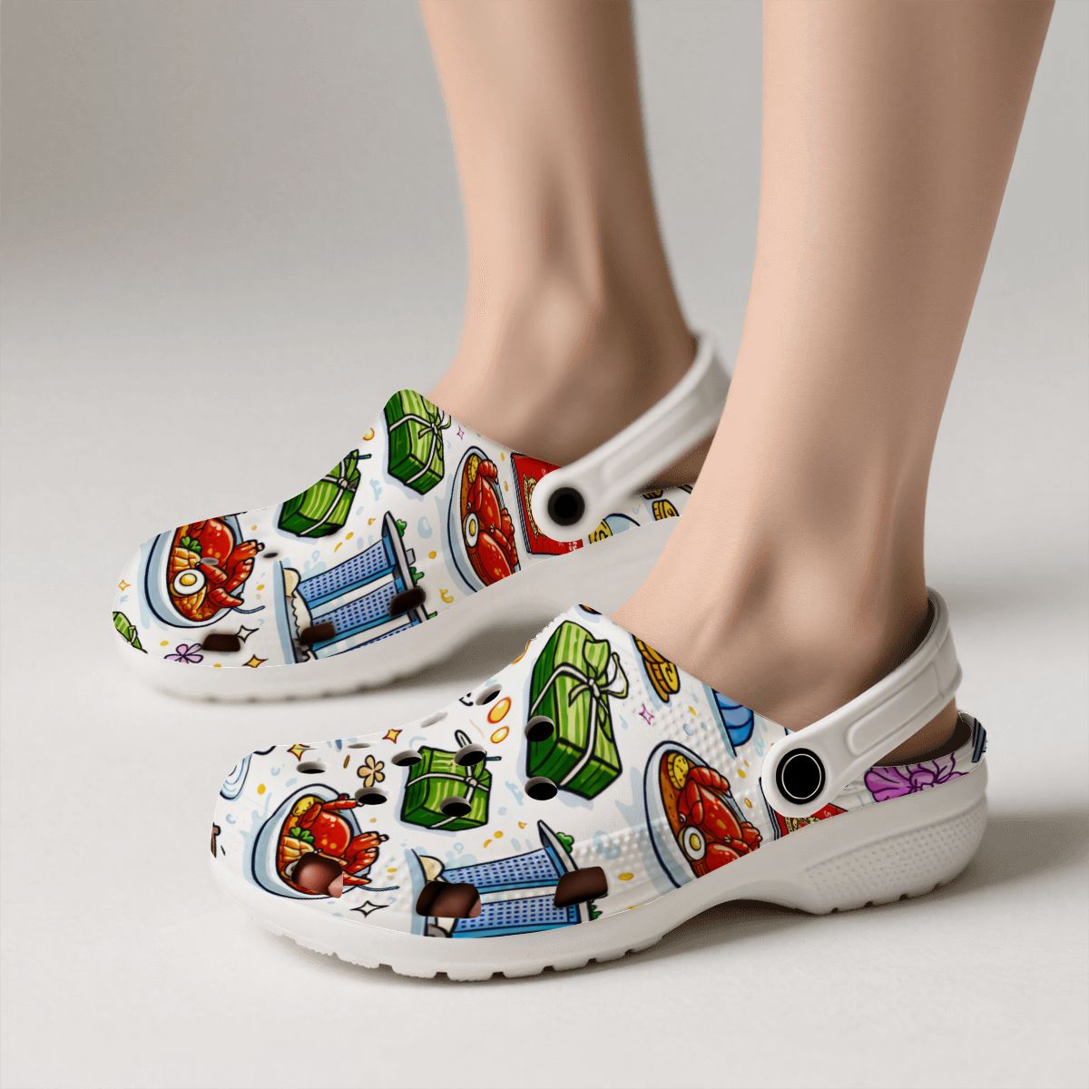 Custom Women's Classic EVA Clogs (AOP)