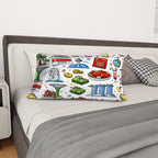 Custom Plush Throw Pillow Covers (Double-Sided Design & Multi-Size)