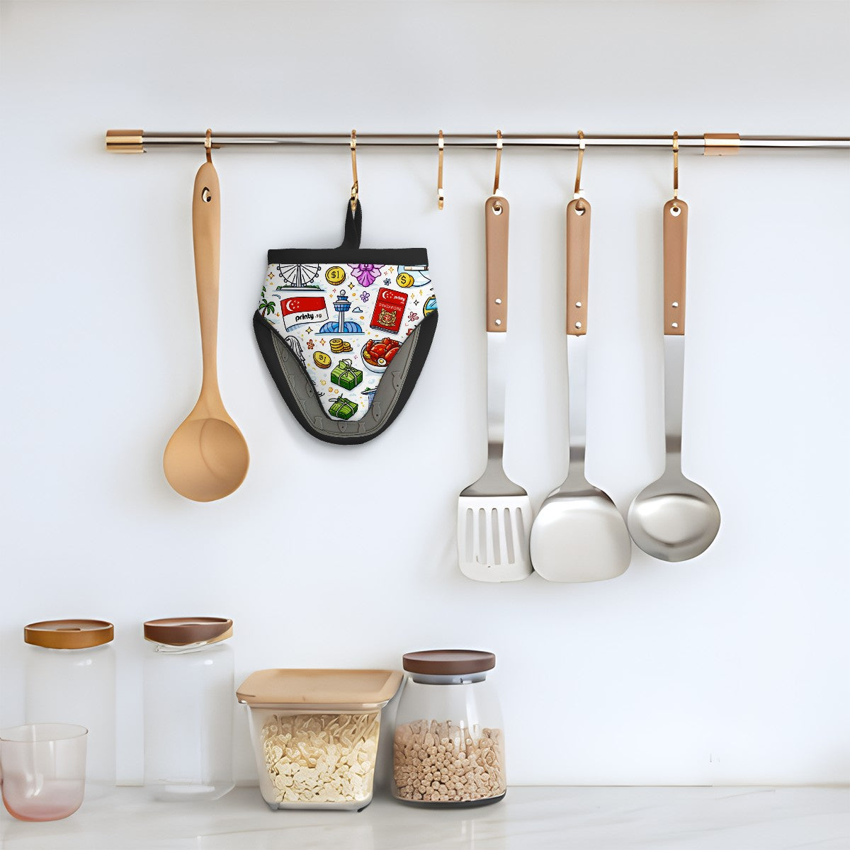 Custom Mini Non-Slip Oven Mitt