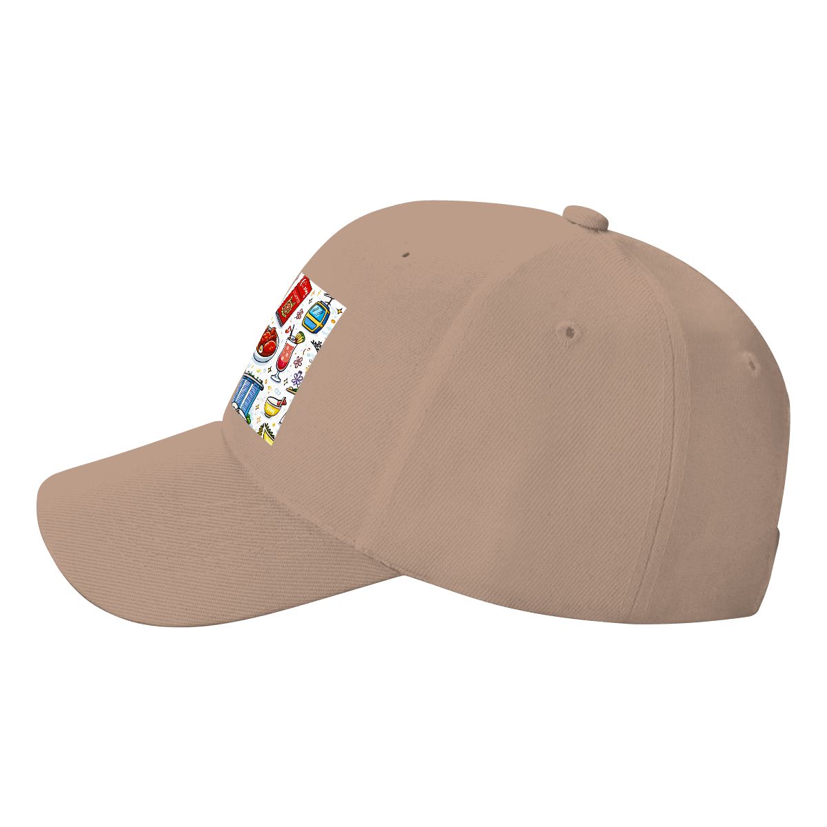 Custom Curved Eaves Trucker Hat (Solid Color)