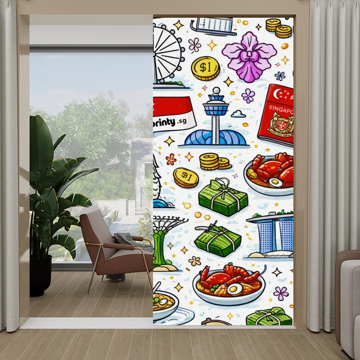 Custom Window Privacy Film