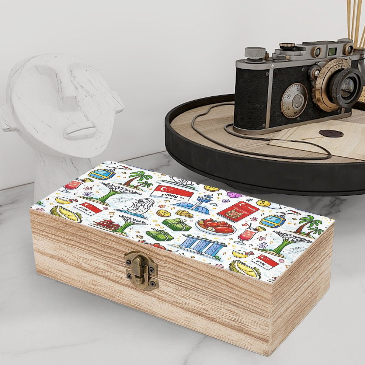 Custom Wooden Storage Box