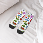 Custom Color Contrast Tube Socks