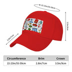 Custom Curved Eaves Trucker Hat (Solid Color)