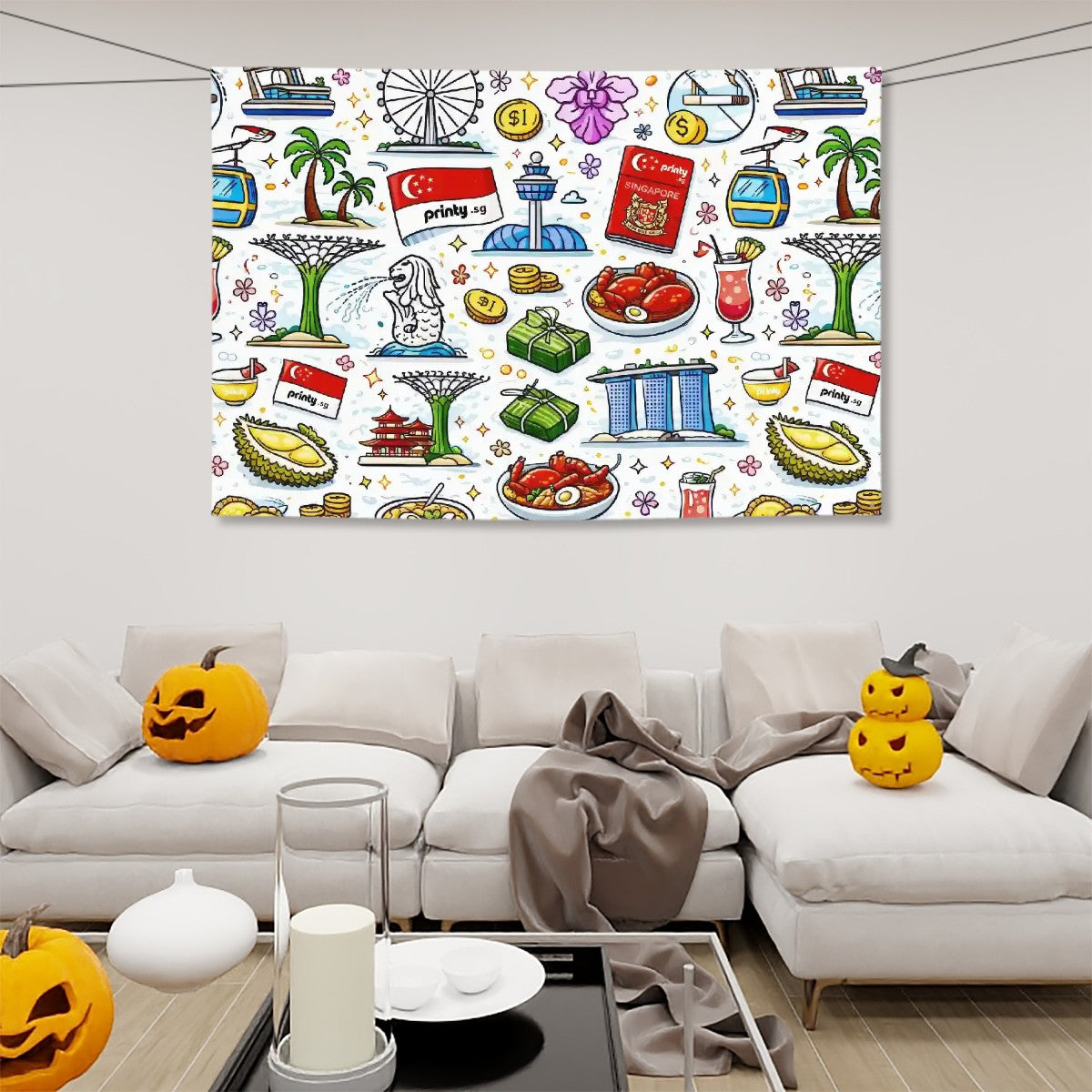 Custom Festival Banner 71"x47"
